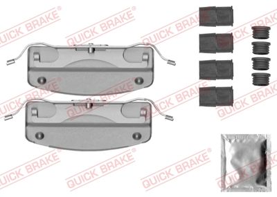 Комплектующие, колодки дискового тормоза QUICK BRAKE 109-0041