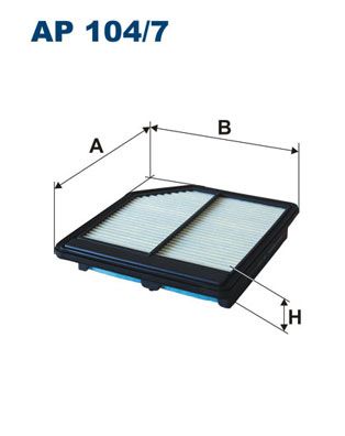 Gaisa filtrs FILTRON AP 104/7