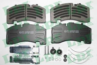 Bremžu uzliku kompl., Disku bremzes LPR 05P1186K