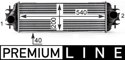 Starpdzesētājs MAHLE CI 531 000P