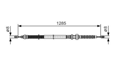 Trose, Stāvbremžu sistēma BOSCH 1 987 482 115
