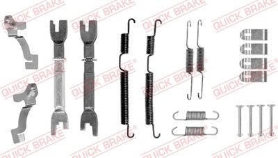 QUICK BRAKE 1050045S Piederumu komplekts, Bremžu
