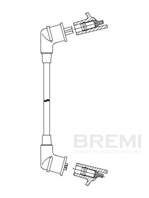 Augstsprieguma vads BREMI 6A47/60