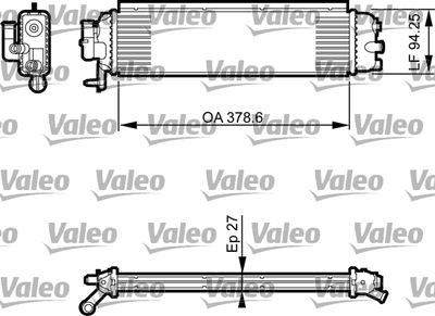 Radiators, Motora dzesēšanas sistēma VALEO 735561