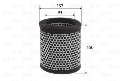 Gaisa filtrs VALEO 585767