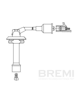 Провод зажигания BREMI 3A43/60
