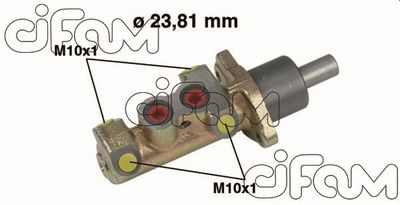 Galvenais bremžu cilindrs CIFAM 202-325