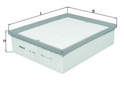Воздушный фильтр MAHLE LX 819