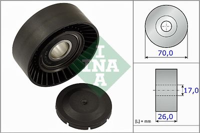 Spriegotājrullītis, Ķīļrievu siksna Schaeffler INA 531 0891 10