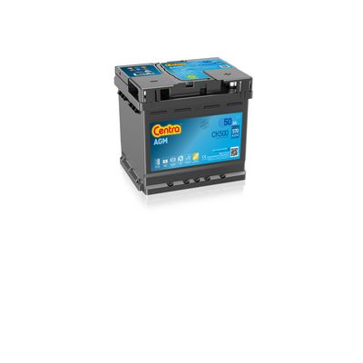 Стартерная аккумуляторная батарея CENTRA CK500