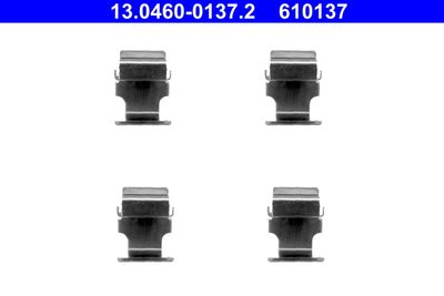 Комплектующие, колодки дискового тормоза ATE 13.0460-0137.2