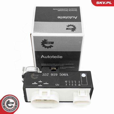 Vadības bloks, Elektroventilators (Motora dzesēšana) ESEN SKV 96SKV345
