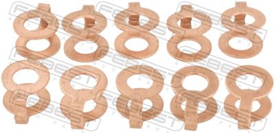 Уплотнительное кольцо, клапанная форсунка FEBEST RINGFL-020-PCS10