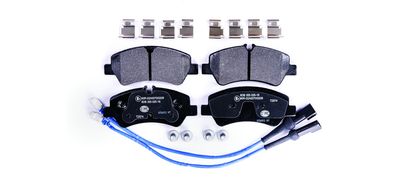 Bremžu uzliku kompl., Disku bremzes HELLA 8DB 355 025-161