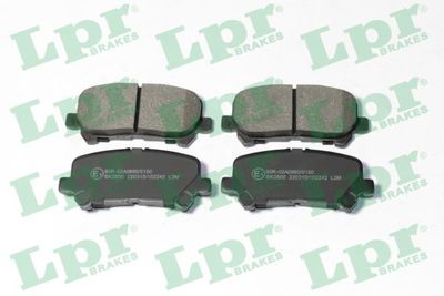 Bremžu uzliku kompl., Disku bremzes LPR 05P2242