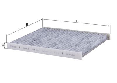 Фильтр, воздух во внутренном пространстве KNECHT LAK 241