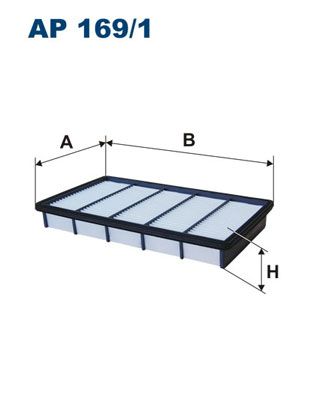 Gaisa filtrs FILTRON AP 169/1