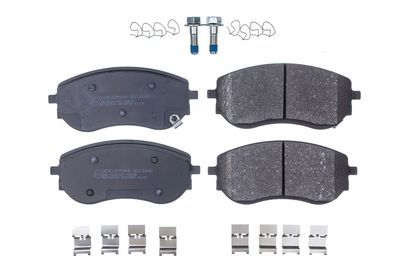 Комплект тормозных колодок, дисковый тормоз DENCKERMANN B111646