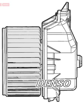 Вентилятор салона DENSO DEA09046