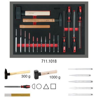 Instrumentu komplekts KS TOOLS 711.1018
