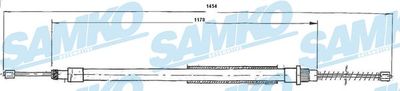 Trose, Stāvbremžu sistēma SAMKO C0623B