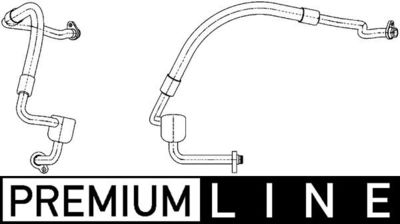 Трубопровод низкого давления, кондиционер MAHLE AP 124 000P