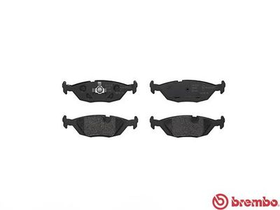 Комплект тормозных колодок, дисковый тормоз BREMBO P 06 009