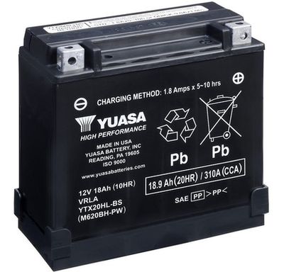 YUASA YTX20HLBSPW Startera akumulatoru baterija