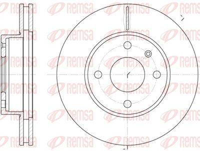 Bremžu diski REMSA 6215.10