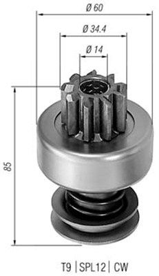 Zobrats, Starteris MAGNETI MARELLI 940113020207
