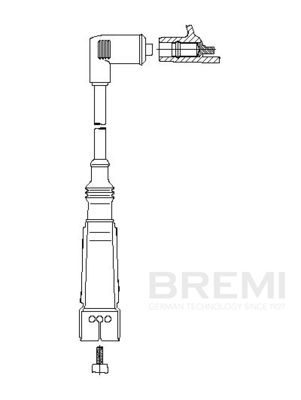 Провод зажигания BREMI 108/75