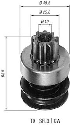 Zobrats, Starteris MAGNETI MARELLI 940113020407