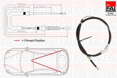 Trose, Stāvbremžu sistēma FAI AutoParts FBC0154