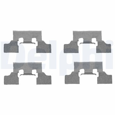 Piederumu komplekts, Disku bremžu uzlikas DELPHI LX0401