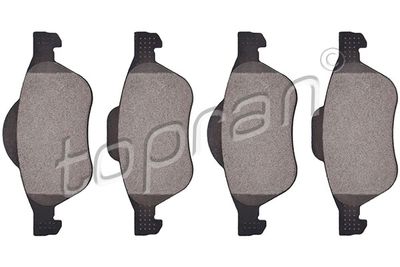 Bremžu uzliku kompl., Disku bremzes TOPRAN 700 630