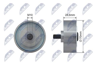 Parazīt-/Vadrullītis, Ķīļrievu siksna NTY RRK-TY-004