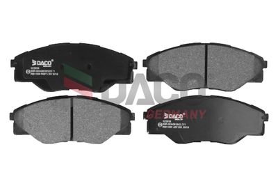 Комплект тормозных колодок, дисковый тормоз DACO 323934