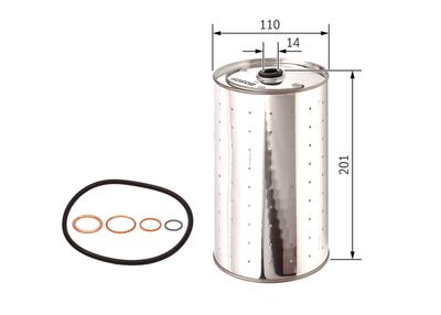 Eļļas filtrs BOSCH 1457429180
