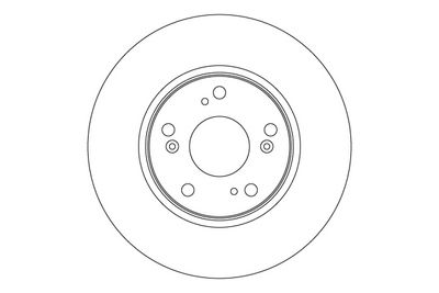 Тормозной диск TRW DF4610