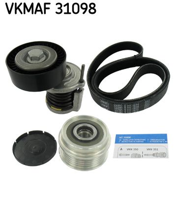 Поликлиновой ременный комплект SKF VKMAF 31098