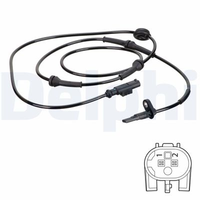 Devējs, Riteņu griešanās ātrums DELPHI SS20711