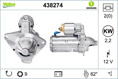 Starteris VALEO 438274