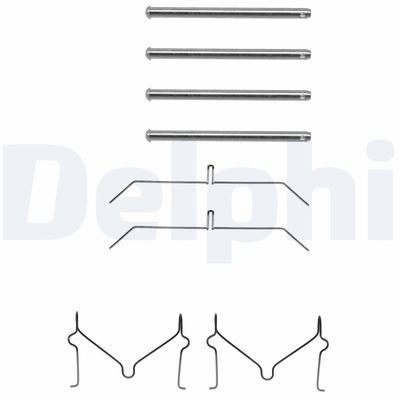 Piederumu komplekts, Disku bremžu uzlikas DELPHI LX0145