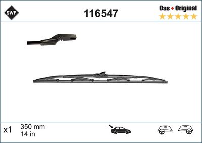 Щетка стеклоочистителя SWF 116547