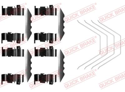 QUICK BRAKE 1090018 Piederumu komplekts, Disku