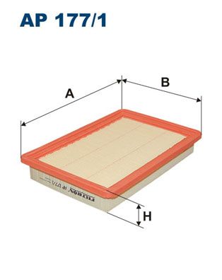 Воздушный фильтр FILTRON AP 177/1