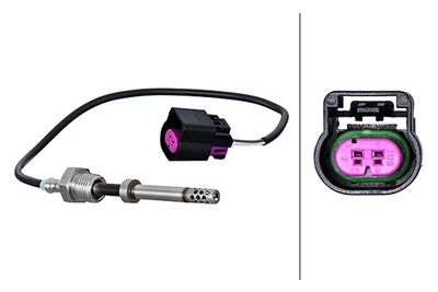 Датчик, температура выхлопных газов HELLA 6PT 010 376-411