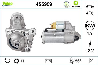 Стартер VALEO 455959