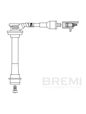 Провод зажигания BREMI 6A48E58