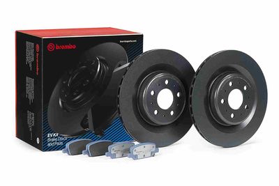 Bremžu komplekts, Disku bremzes BREMBO KT 08 004